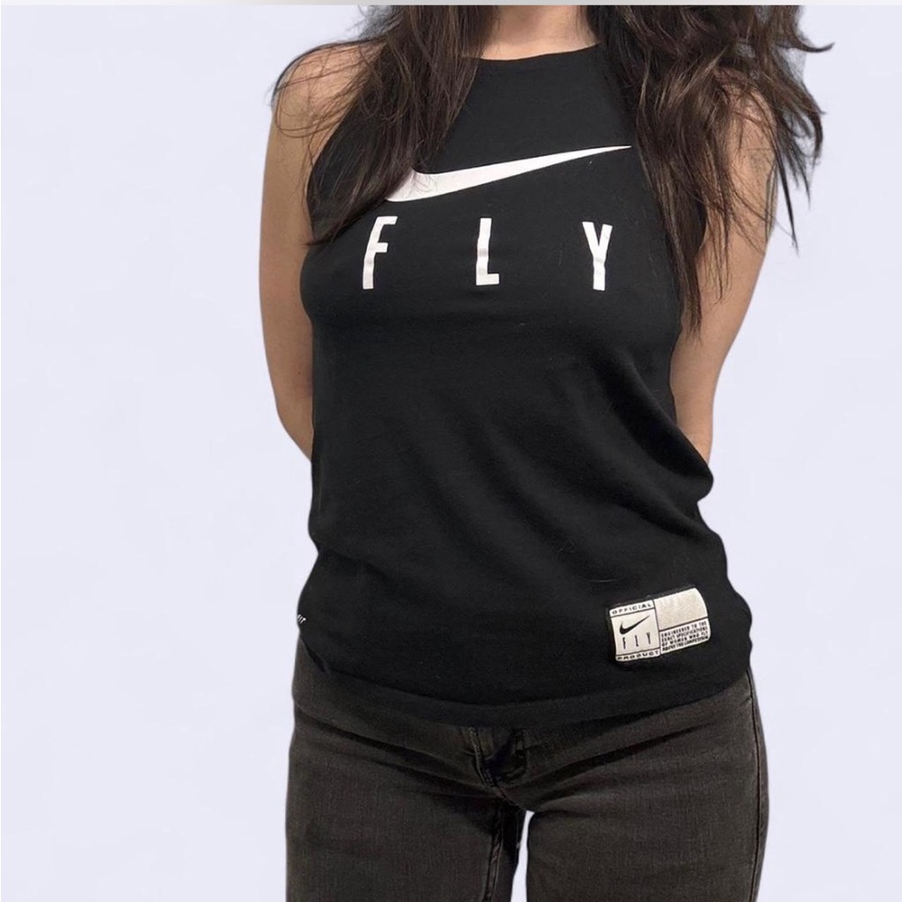 🖤 Nike Dri-FIT "FLY" Graphic Muscle Tank - Black Small